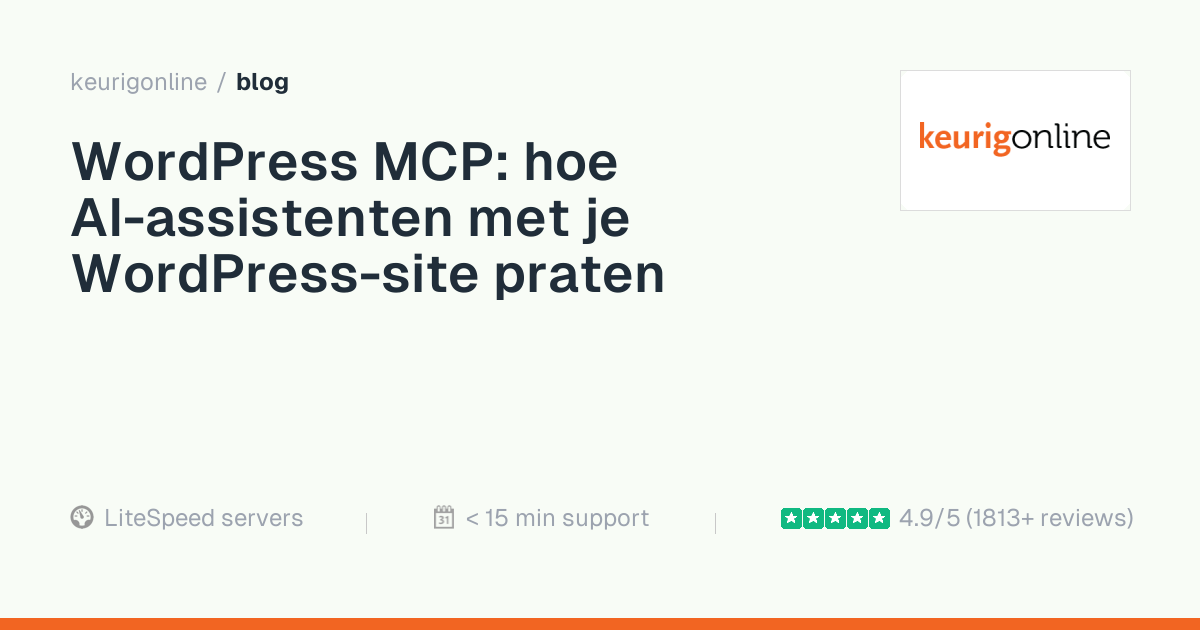 WordPress MCP: hoe AI-assistenten met je WordPress-site praten
