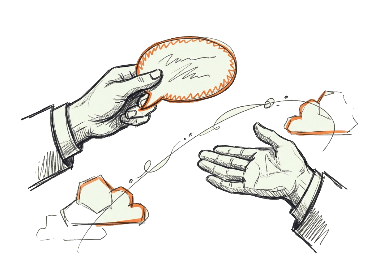 Contact illustratie - Neem contact op met ons support team